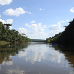 Aventureiros no rio Iguaçu