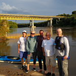 Chegada na Praça do Iguaçu em São Mateus do Sul