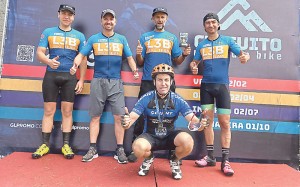 Atletas do ciclismo Palmeira participaram de prova em São Luiz do Purunã -2- Divulgação