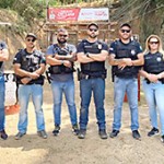 -Equipe da Delegacia de Palmeira realizou treinamento de tiro-capa-Divulgação Polícia Civil