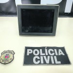 Polícia Civil recupera em Minas Gerais equipamento furtado em Palmeira - interna - Divulgação Polícia Civil