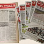 Primeiro aniversário da Gazeta de Palmeira em 1977 - capa -Foto Divulgação - Gazeta de Palmeira