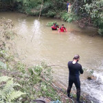 Veículo com os jovens mortos foi encontrado em arroio de Coxilhão das Ameixeiras - Divulgação